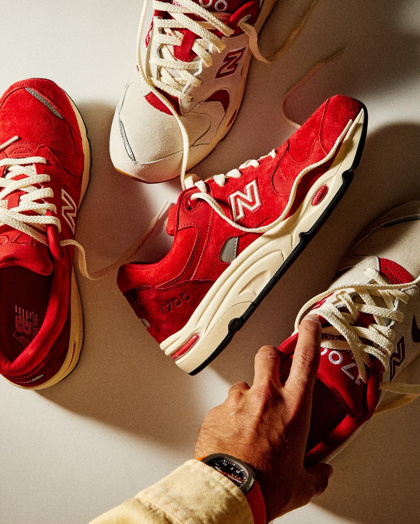 Ronnie Fieg Teases KITH's New Balance 1700s in Canada's Flag Colors