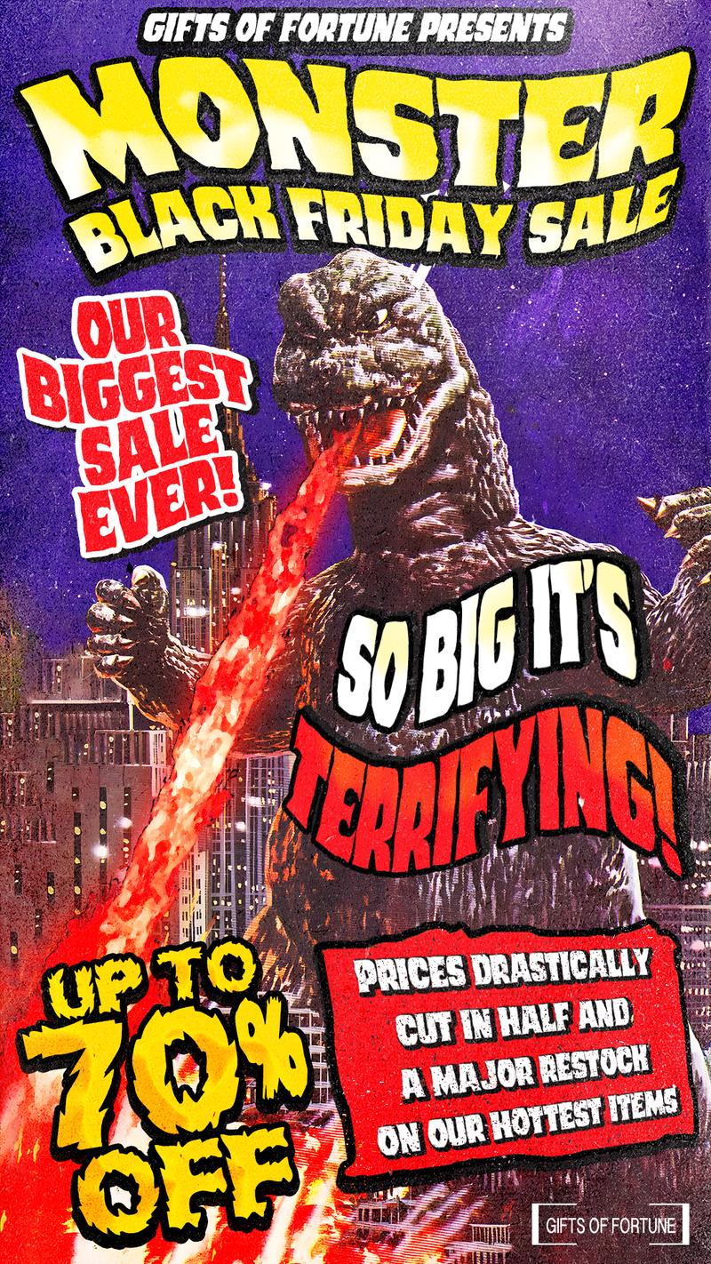 Black Friday Monster Sale