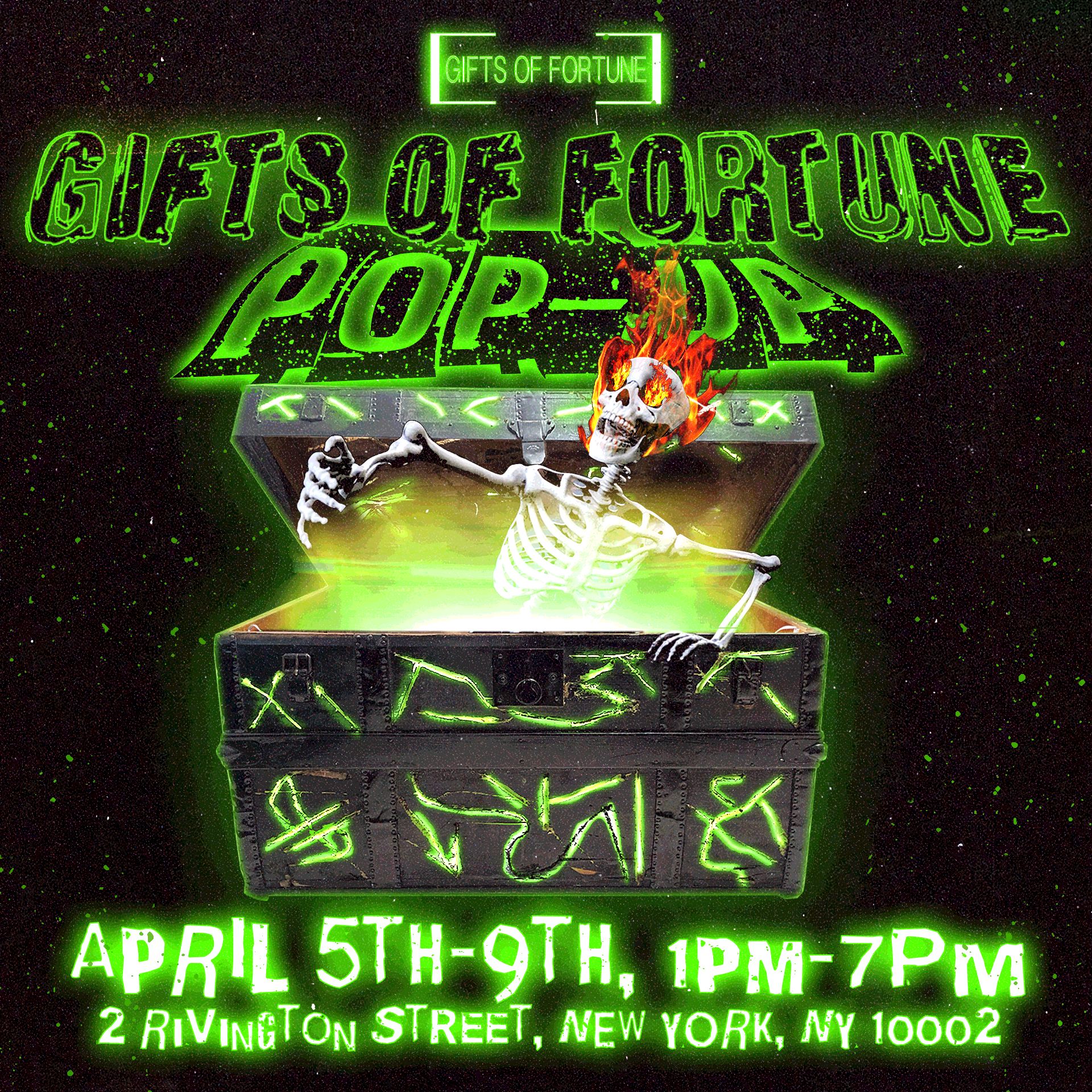 Gifts of Fortune Treasure Chest Pop-Up