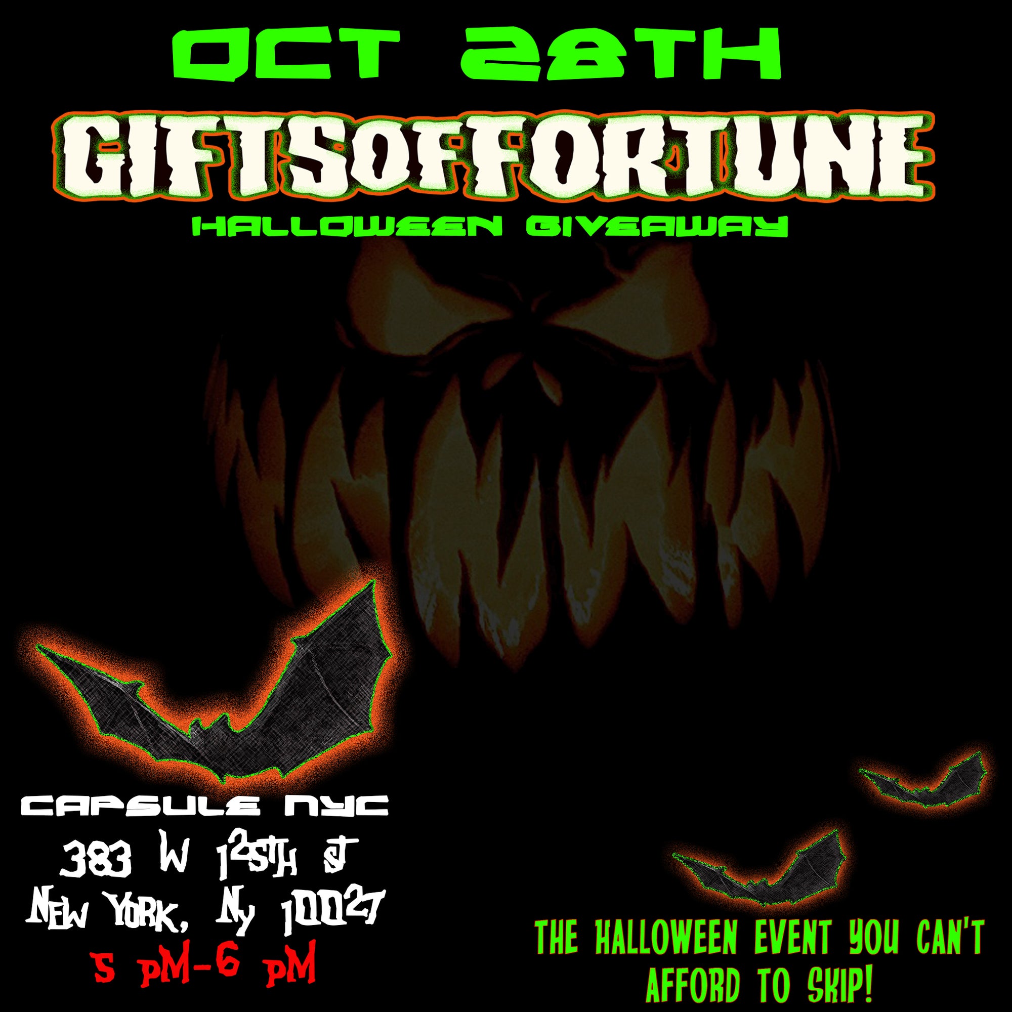 Halloween Giveaway