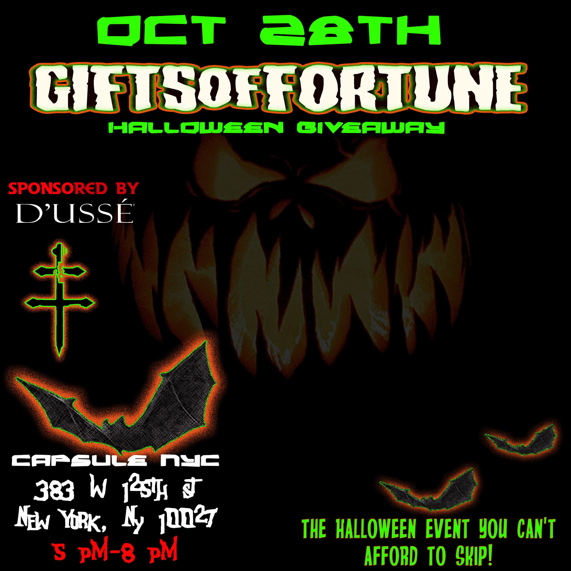 FREE merch, drinks, & vibes