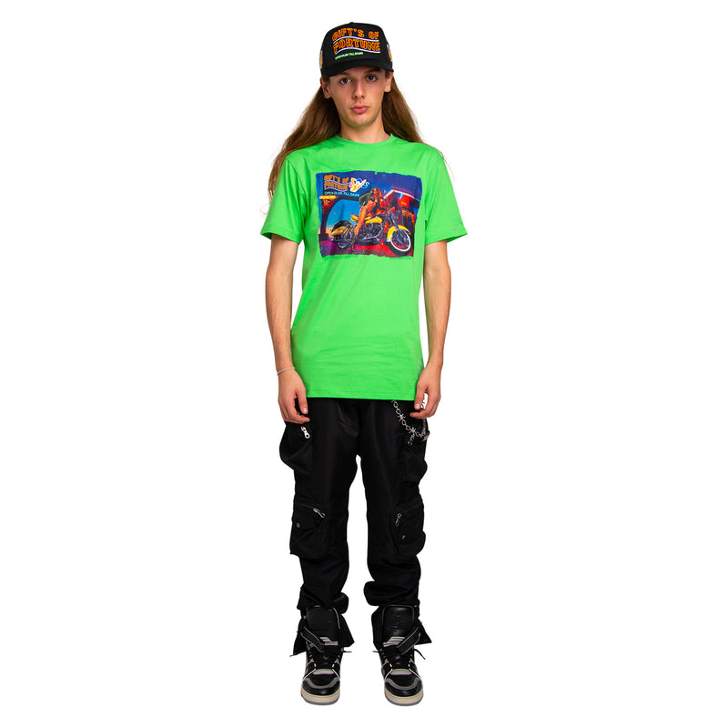 Dusk Till Dawn T-shirt | Neon Green