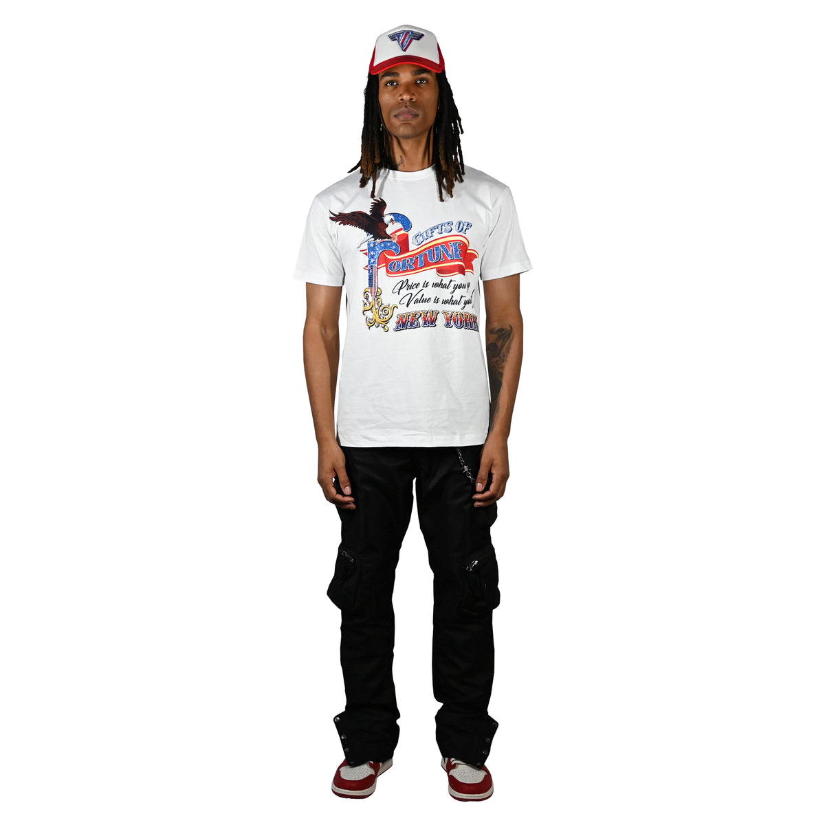 America$ T-shirt  | White