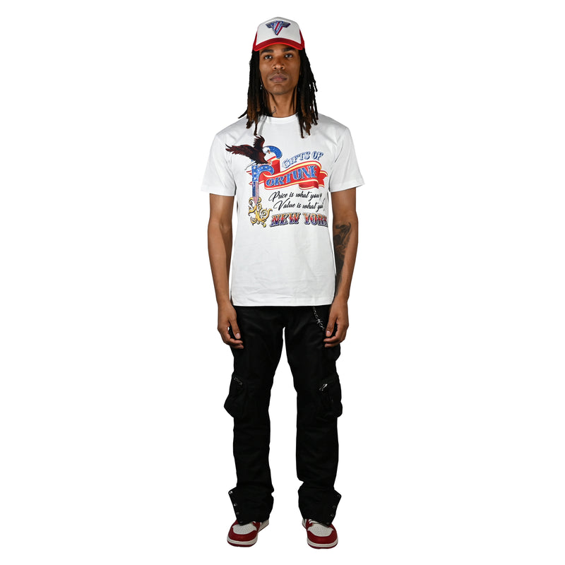 America$ T-shirt  | White
