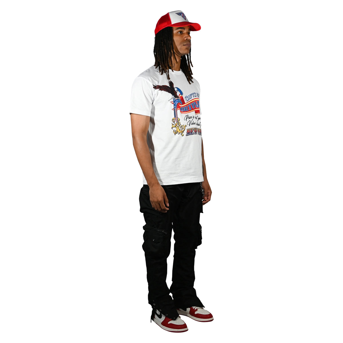 America$ T-shirt  | White