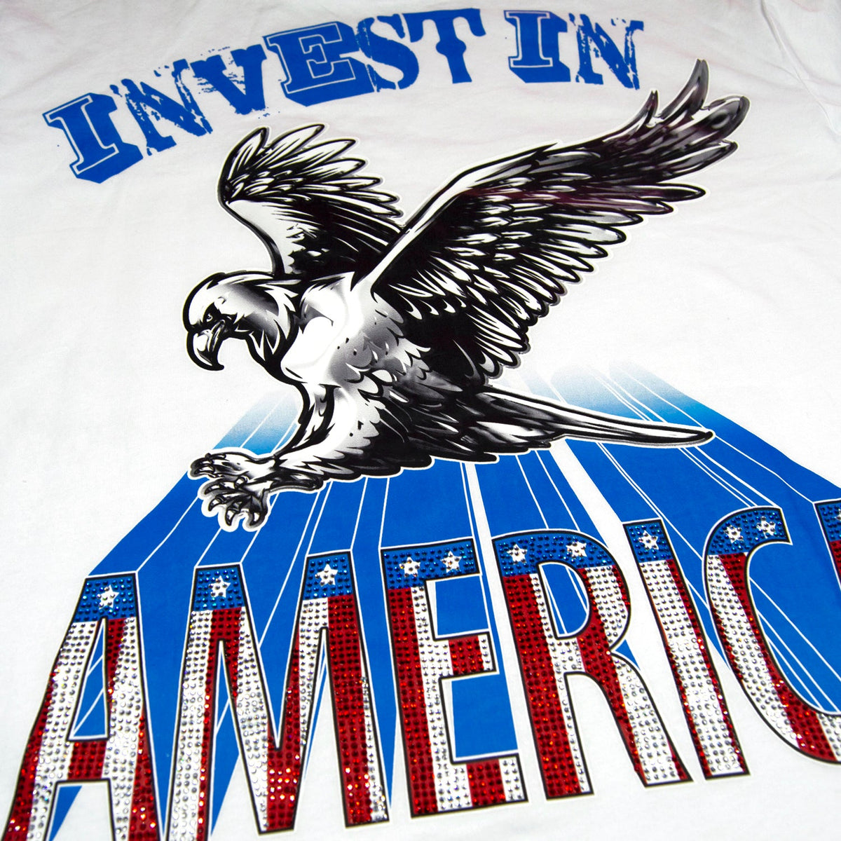 America$ T-shirt  | White