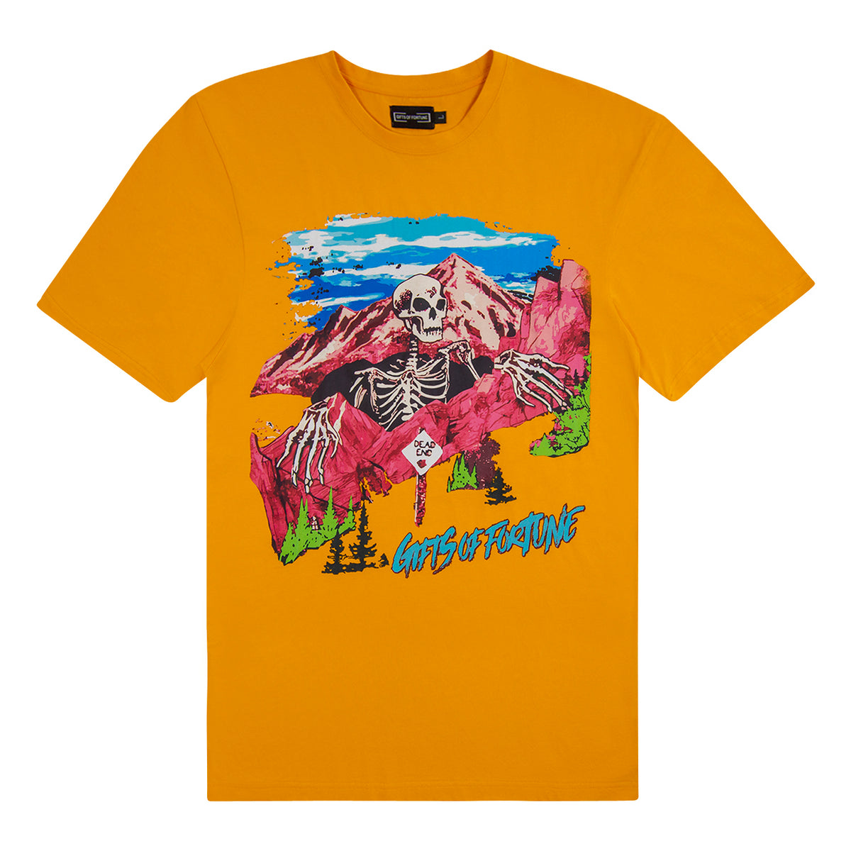 Dead End T-shirt | Mustard Yellow