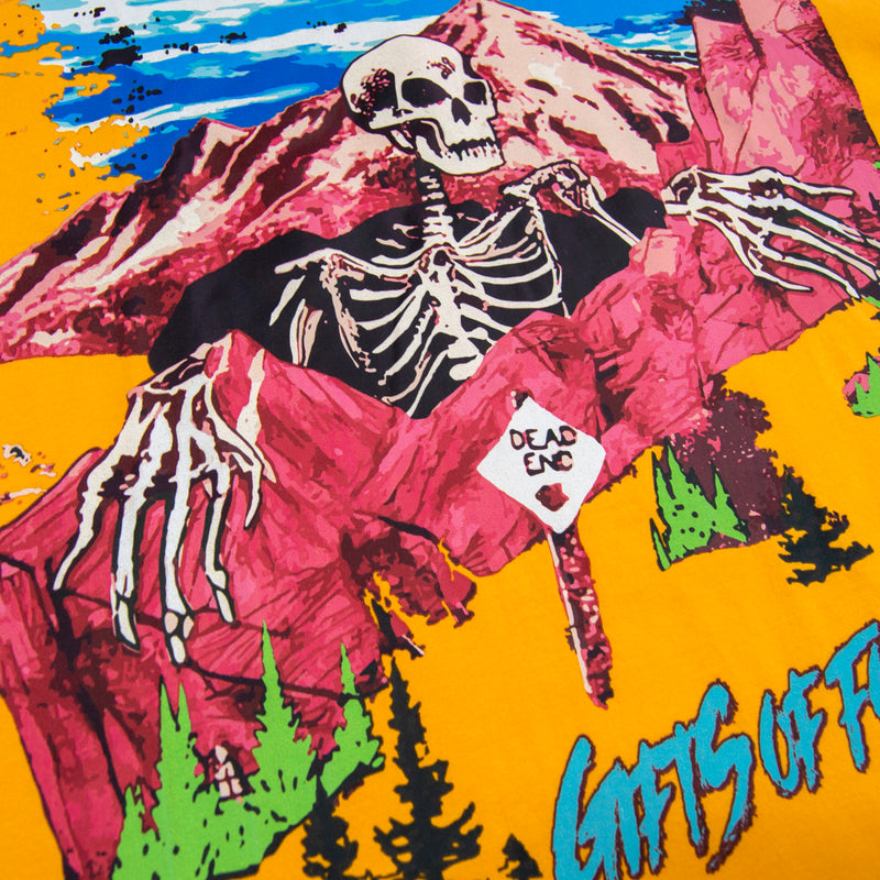 Dead End T-shirt | Mustard Yellow