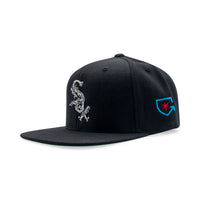 Sox Barbed Wire Snapback Hat | Black