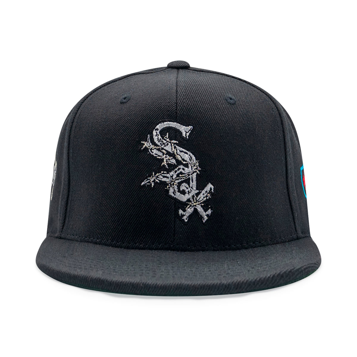Sox Barbed Wire Snapback Hat | Black