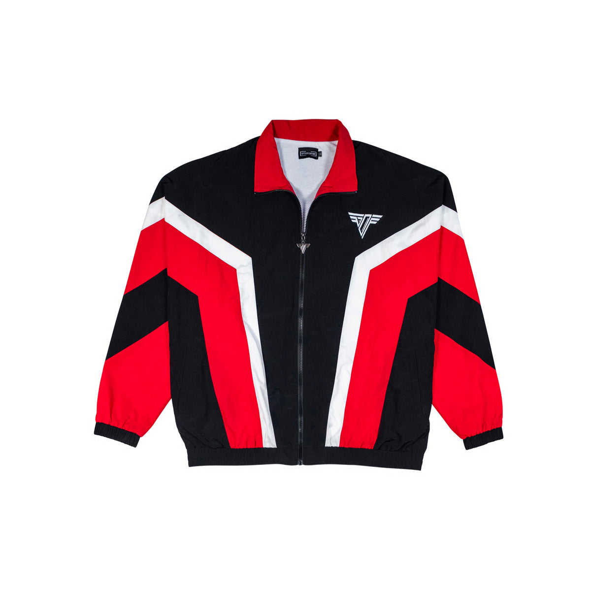 Vertex Track Jacket | Black/Red