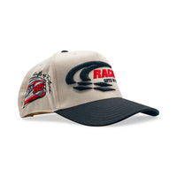 Speedway Trucker Hat| Cream/Black