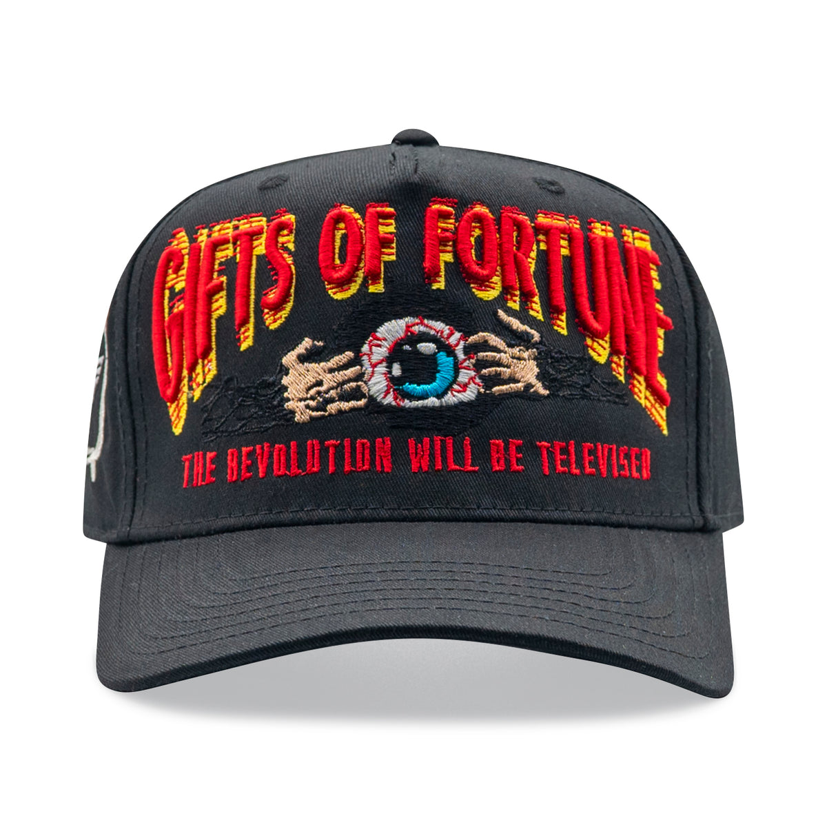 Televised Trucker Hat| Black