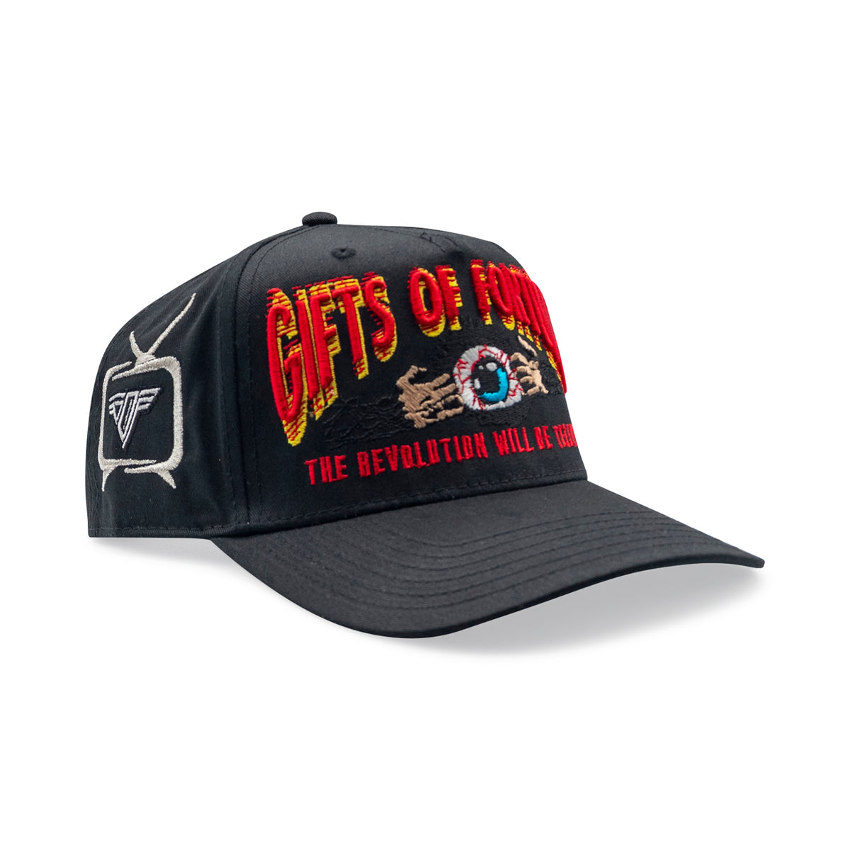 Televised Trucker Hat| Black