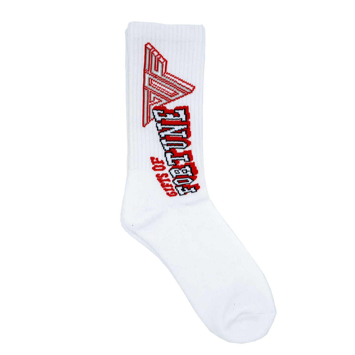 Victory Lap Socks | White