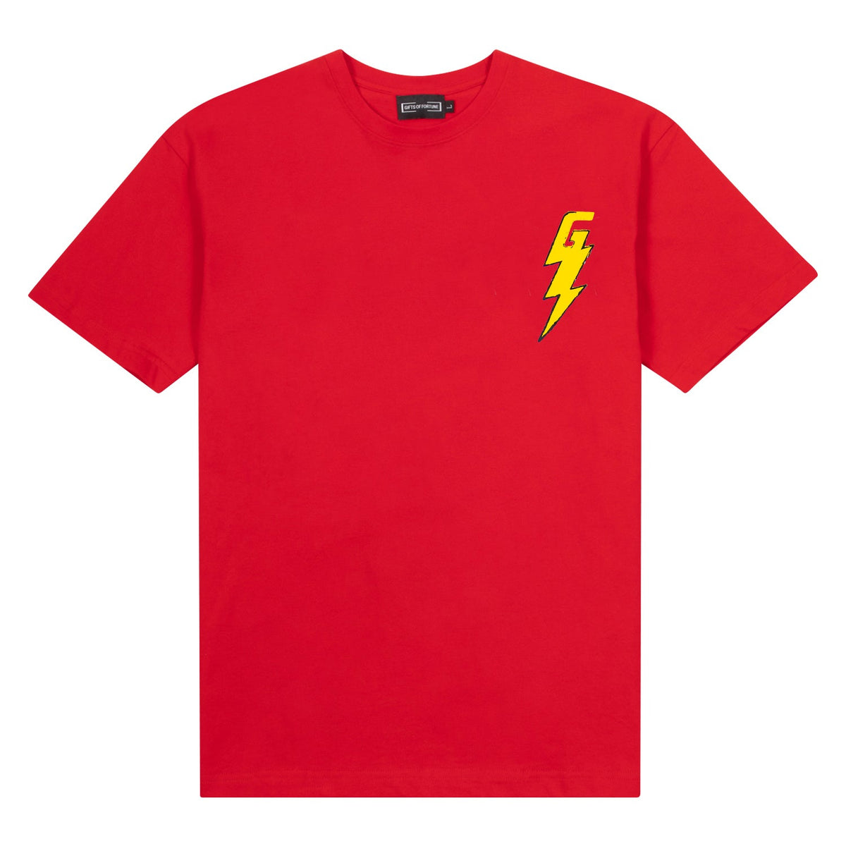 Lighting Skull T-shirt | Red