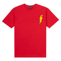 Lighting Skull T-shirt | Red