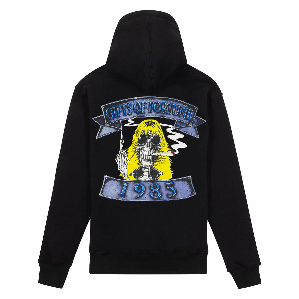 Blunt Blowing Hoodie | Black
