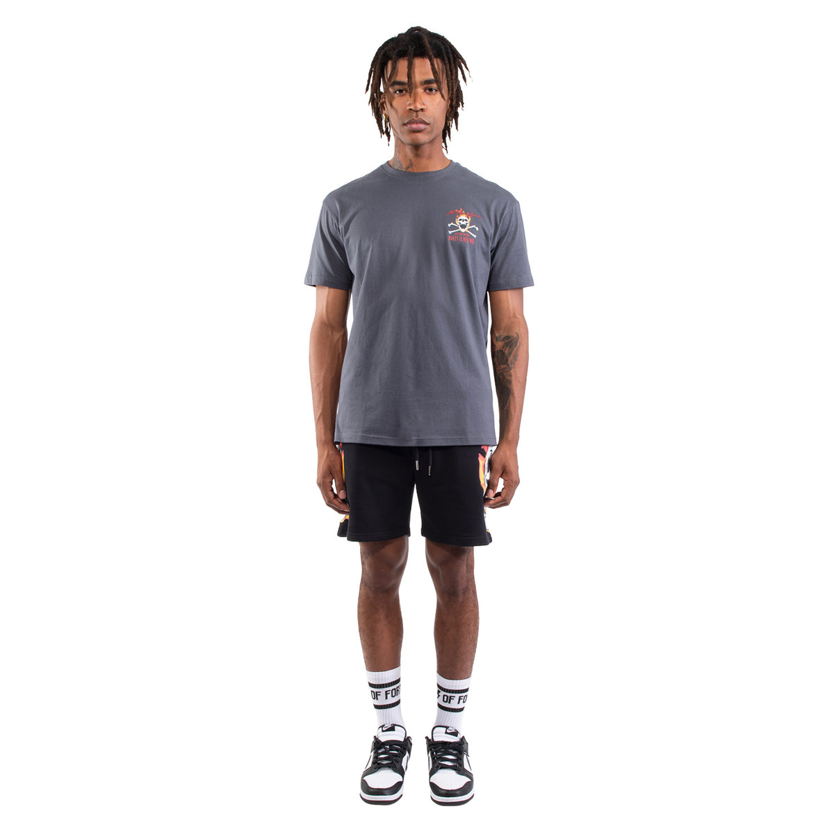 grey t-shirts for men