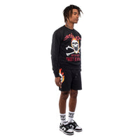 Trendy Skull Sweatshirt