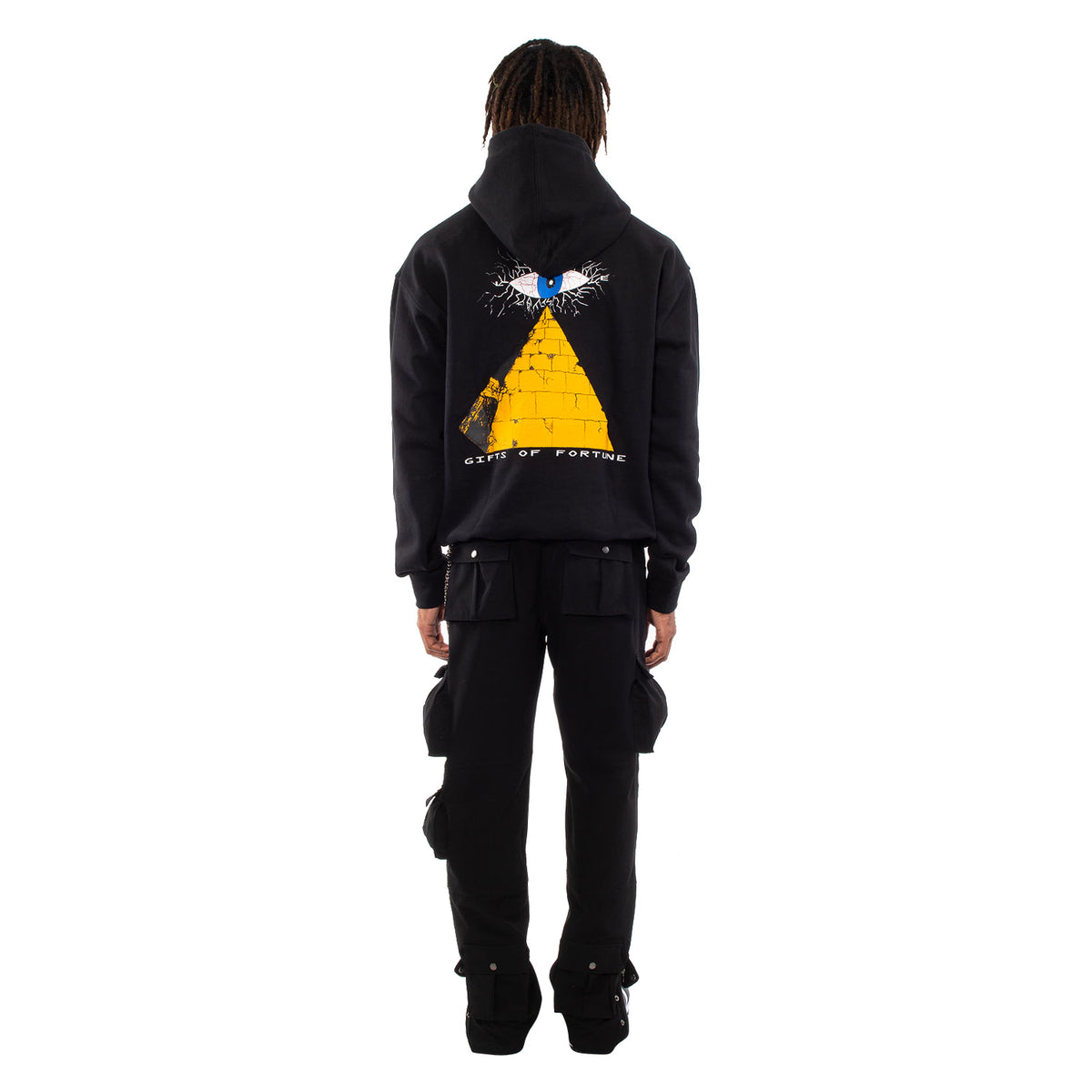 Black pyramid clothing