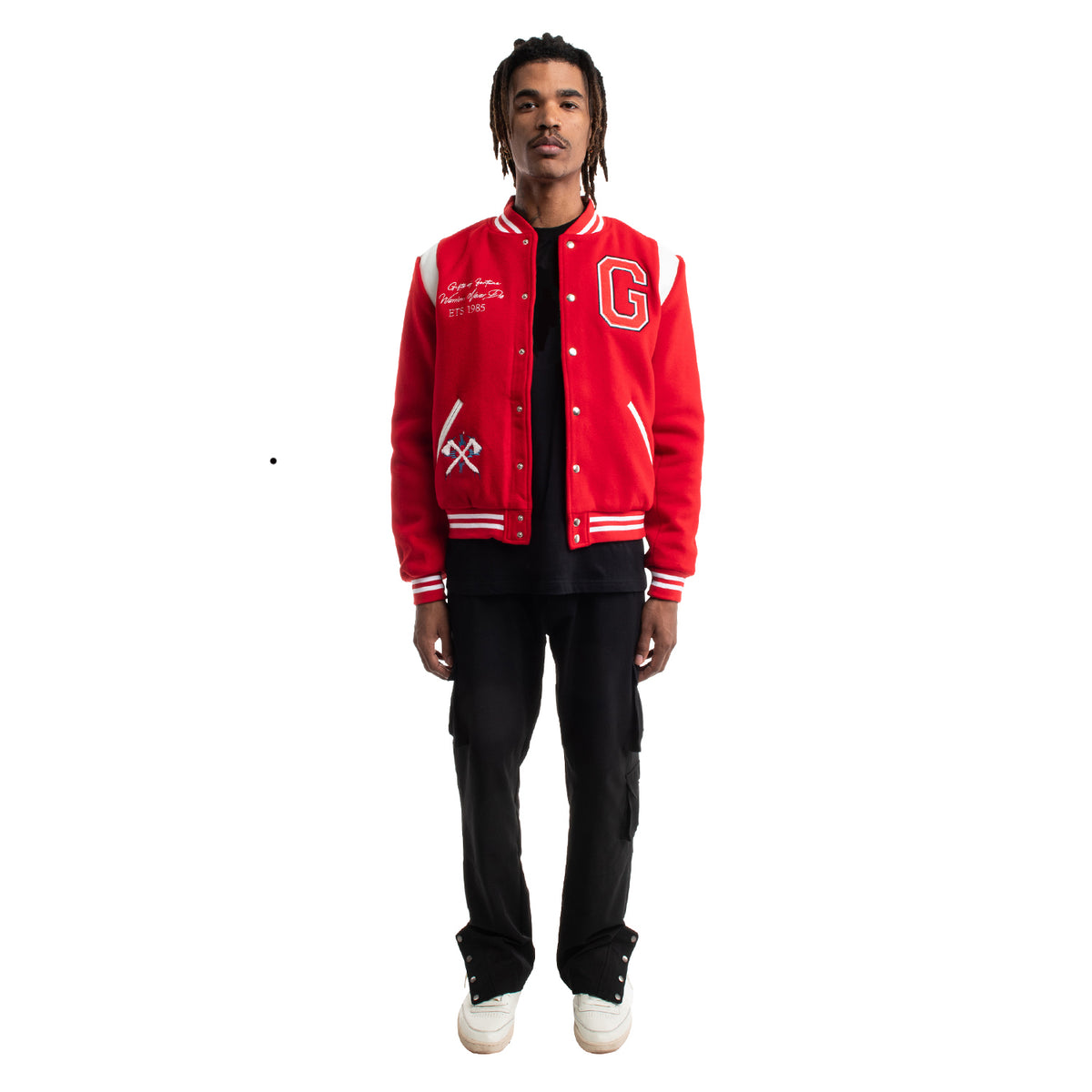 Leather Varsity Jacket Vintage