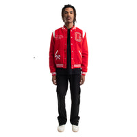 Leather Varsity Jacket Vintage