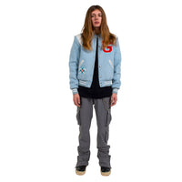 sky blue varsity