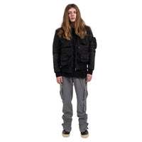 Anarchy Bomber Jacket | Black