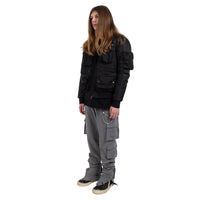 Anarchy Bomber Jacket | Black