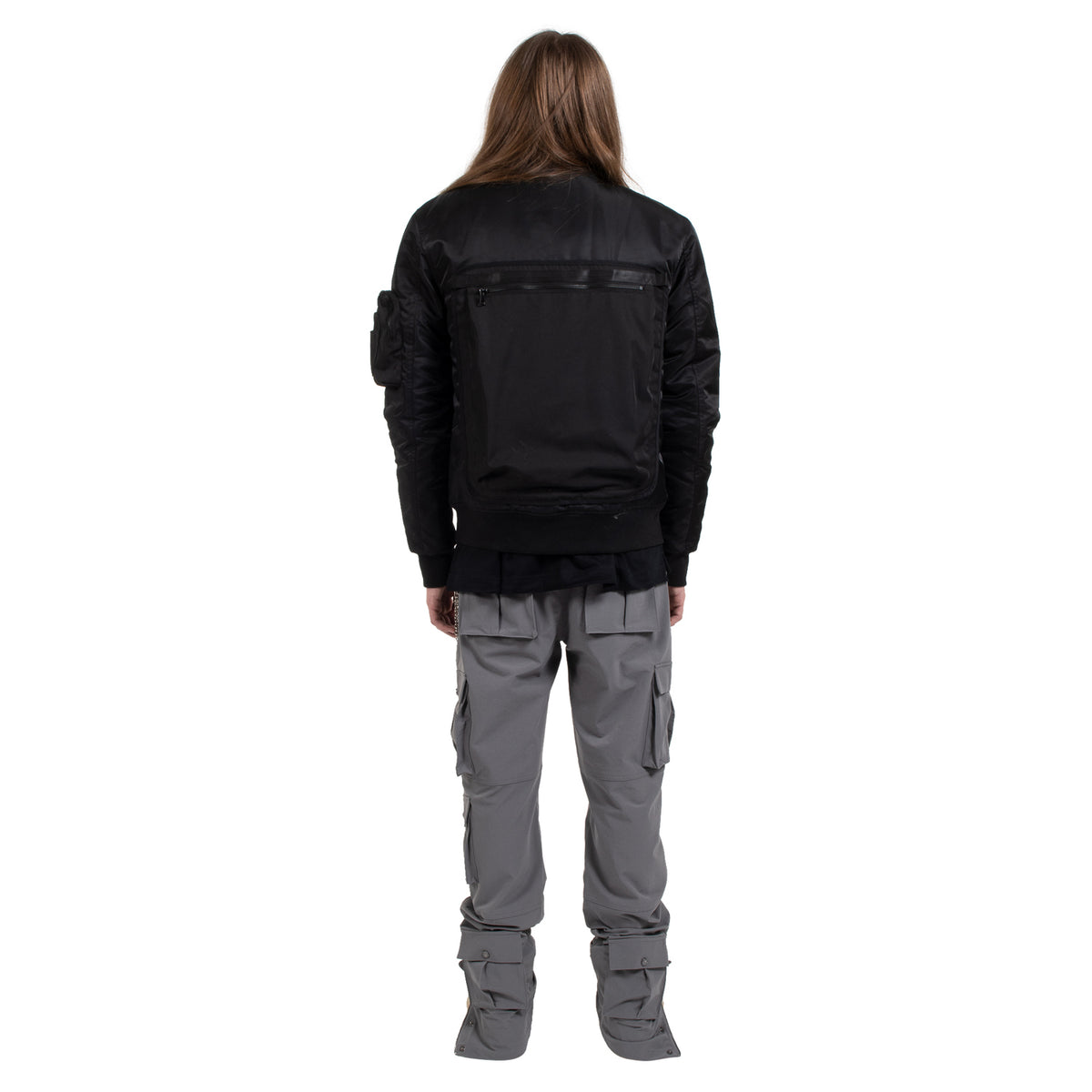 Anarchy Bomber Jacket | Black