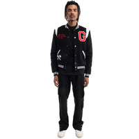 Black Varsity Jacket
