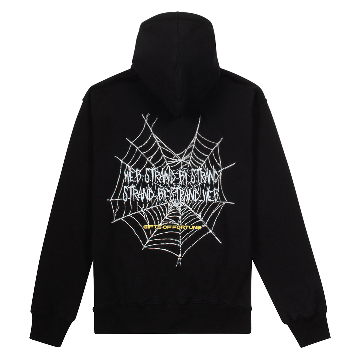 Swarovski crystal hoodie