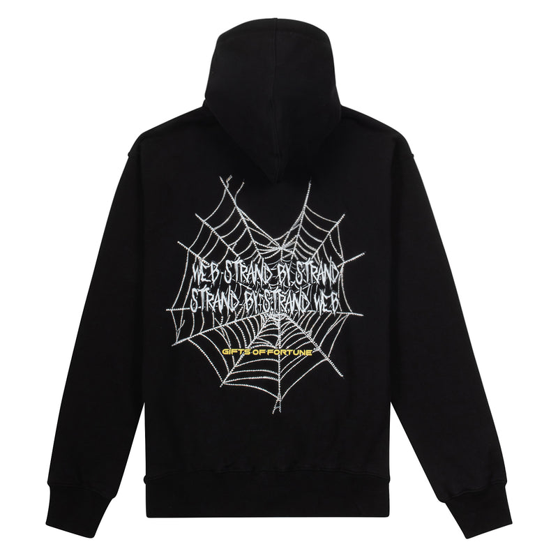 Swarovski crystal hoodie