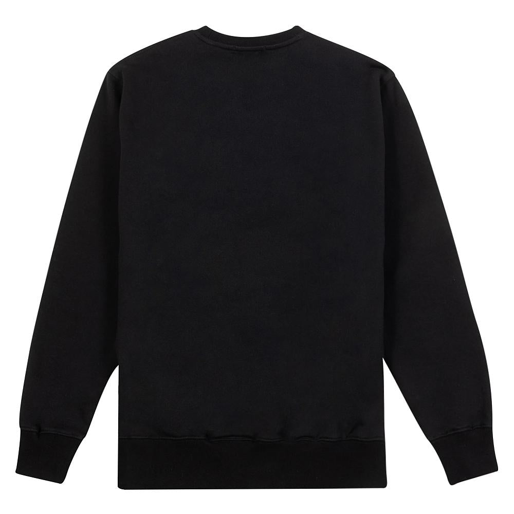 black sweatshirt