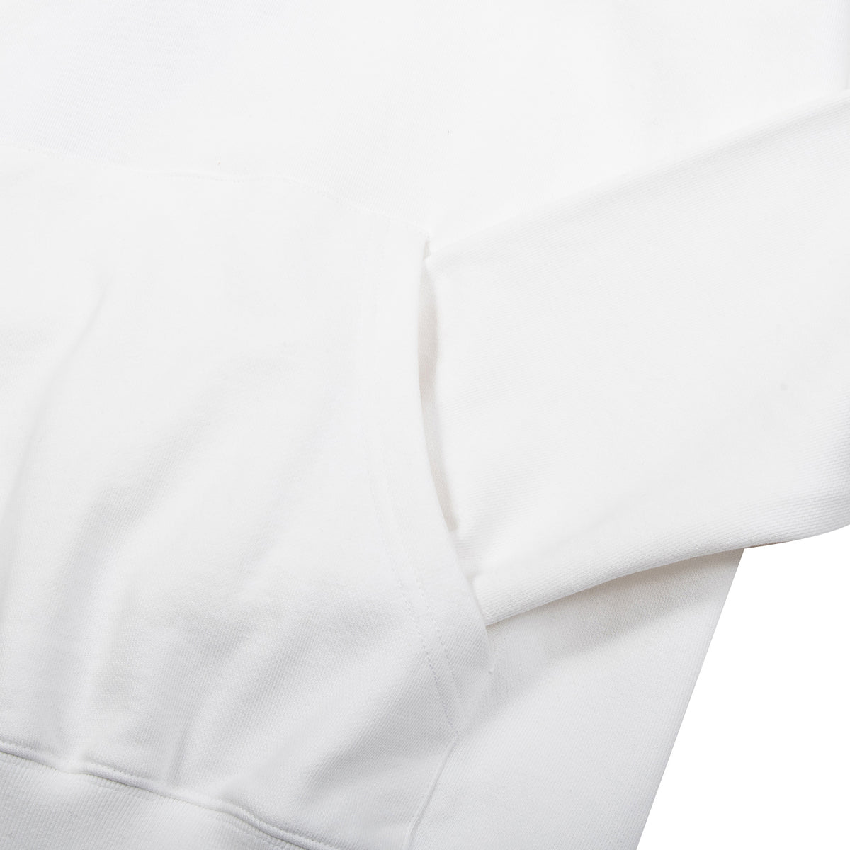 white pullover hoodie