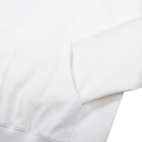 white pullover hoodie