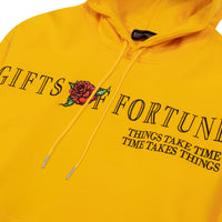 mustard hoodie