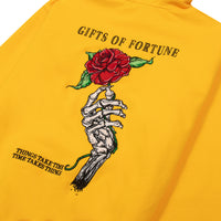 embroidered hoodie