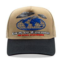 Out of This World Trucker Hat | Tan/Black