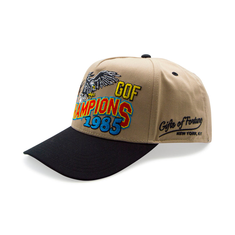 85 Champs Trucker | Tan/Black