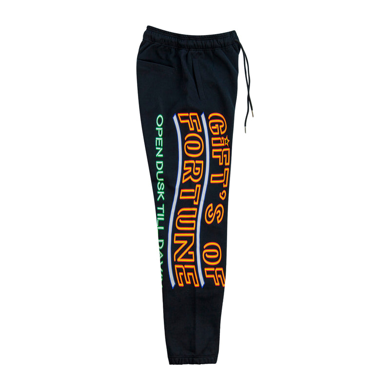 Neon Girl Sweatpants | Black