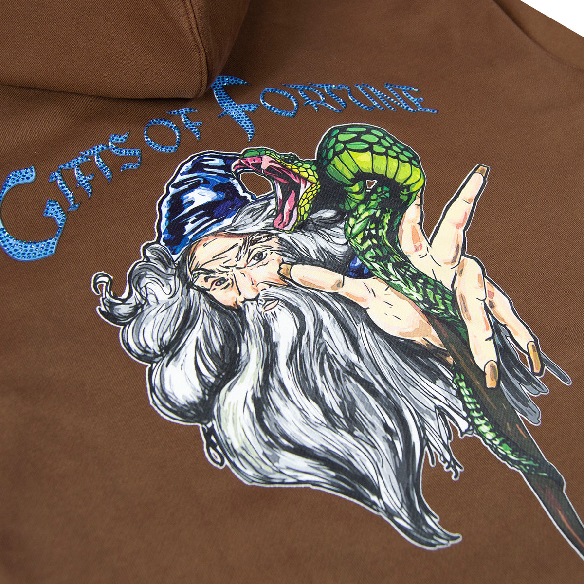 The Wizard Hoodie | Brown