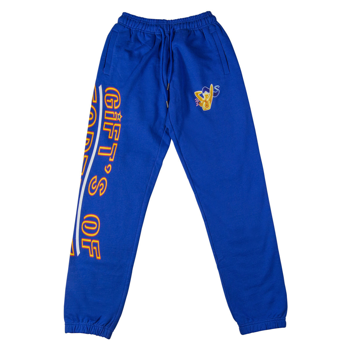 Neon Girl Sweatpants | Blue