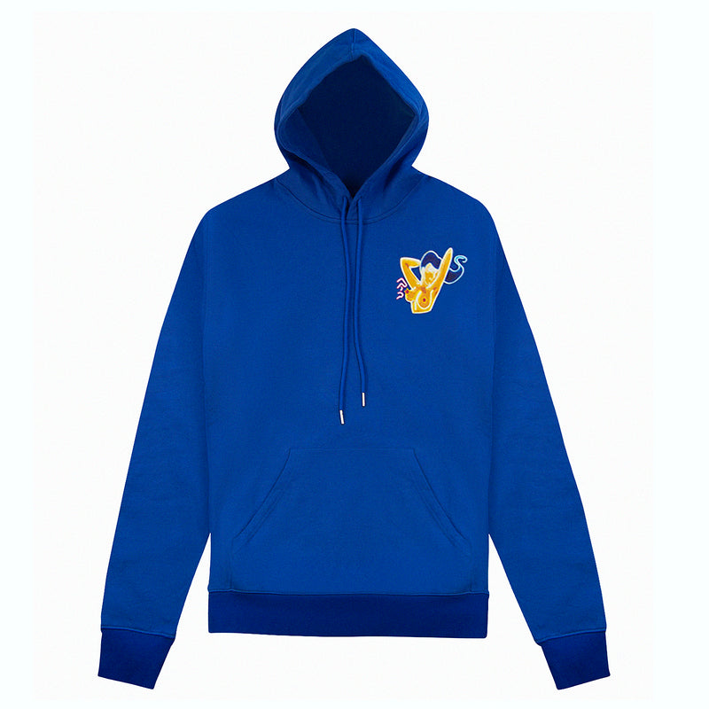 Neon Girl Hoodie | Blue
