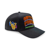 Neon Girl Trucker Hat | Black
