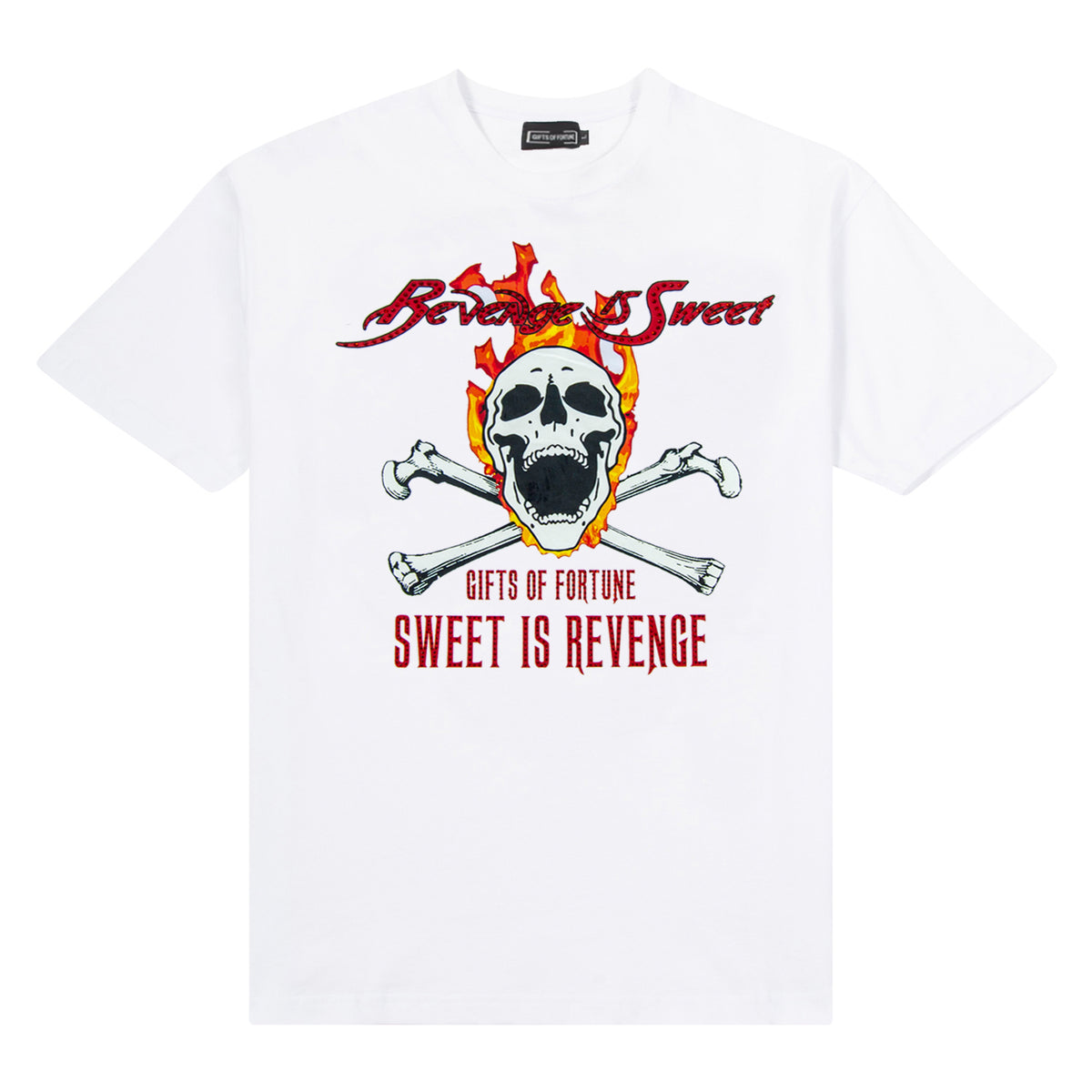 skull Swarovski crystal tshirt