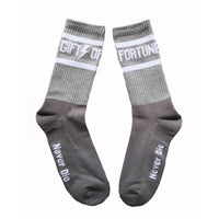 Never Die Socks | Grey Reflective