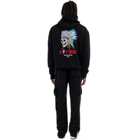 black indian hoodie