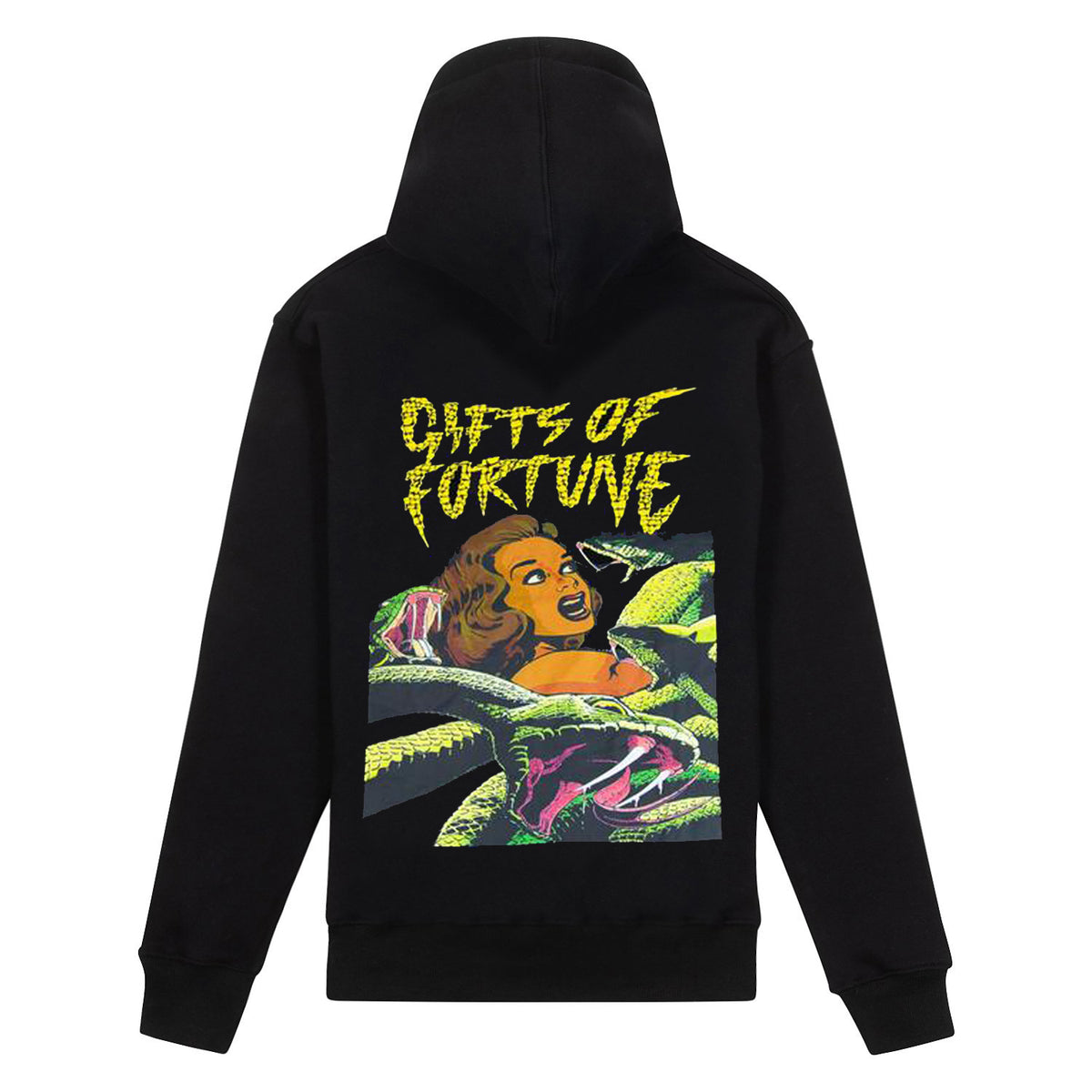 Snake Bite Hoodie | Black